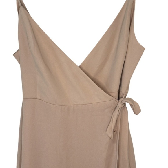 Show Me Your Mumu Dusty Rose Pink Long Maxi Bridesmaid Wedding Dress SZ Large - Picture 6 of 9